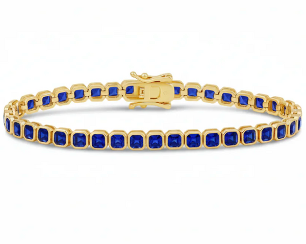 TILU BEZEL SQUARE  TENNIS BRACELETS