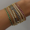 TILU BEZEL SQUARE  TENNIS BRACELETS