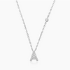6 MM INITIAL NECKLACE