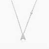 6 MM INITIAL NECKLACE
