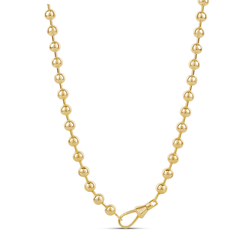 RACHEL GOLDEN ORBIT FOB CHAIN NECKLACE
