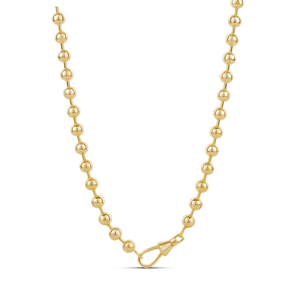 RACHEL GOLDEN ORBIT FOB CHAIN NECKLACE