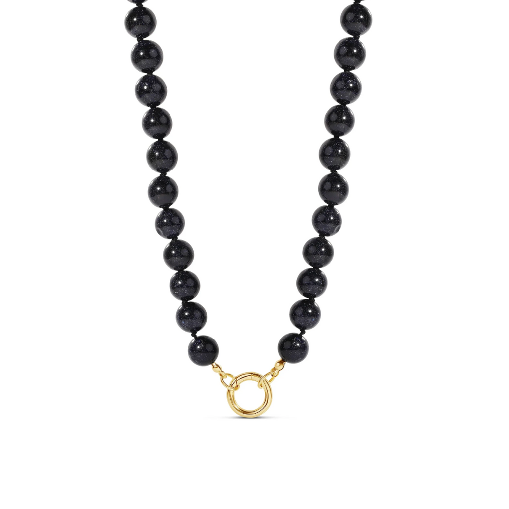 PUSH CLASP BEADED NECKLACES