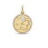 I LOVE TO THE MOON & BACK CHARM