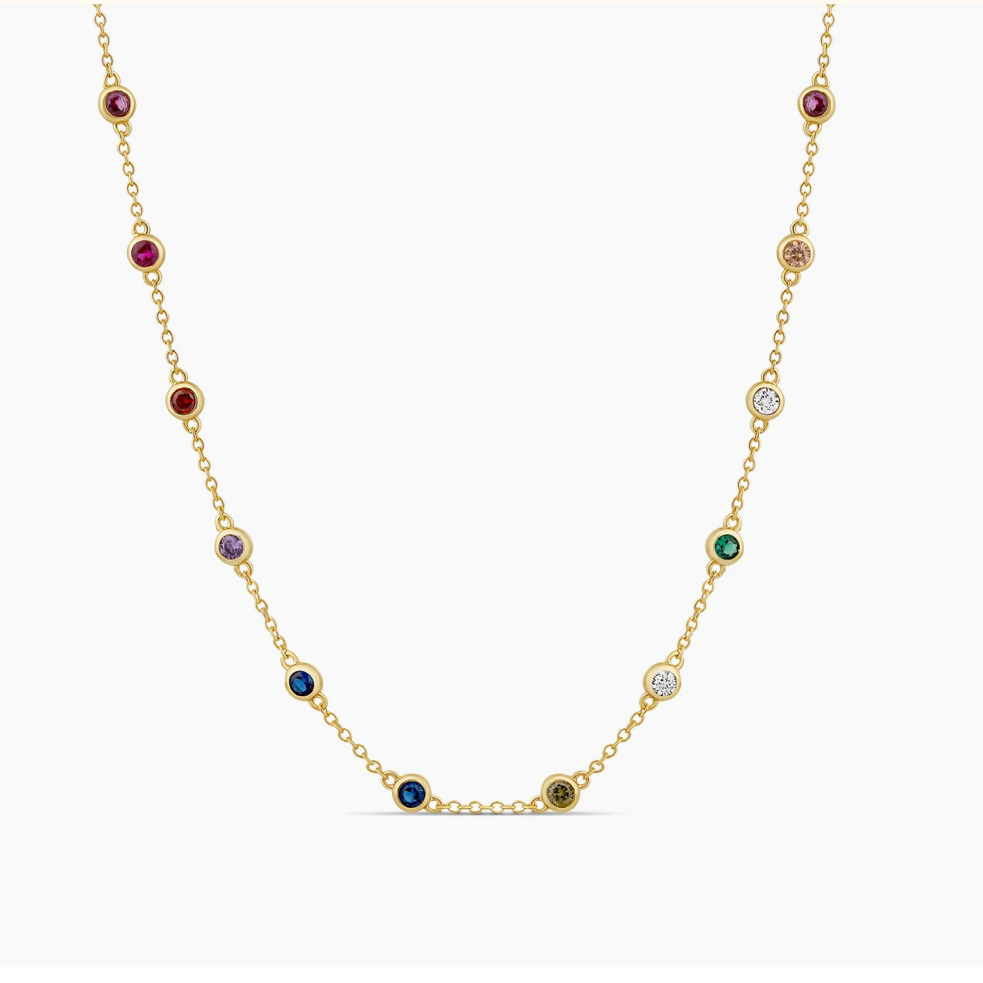 SIENNA LONG DBY STRAND NECKLACE