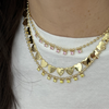 ALI SOLID HEART  NECKLACE