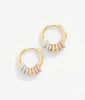 SHASHI GAIA PAVE HOOPS