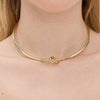 SHASHI KNOT NECKLACE CUFF