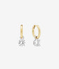 SHASHI ROUX HUGGIE EARRINGS