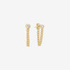 PETITE SOLITAIRE BEZEL CHAIN DROP