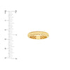 BREE SNAKE TEXTURE BAND RING
