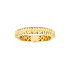 BREE SNAKE TEXTURE BAND RING