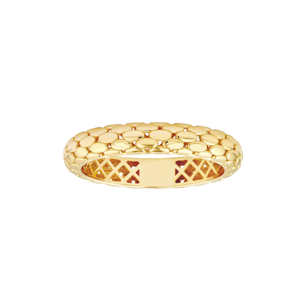 WESLEY WOVEN DESIGN BAND RING