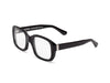 CADDIS SHELBY READERS - POLISHED BLACK/VODKA