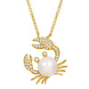 CAMRYN PEARL CRAB  NECKLACE
