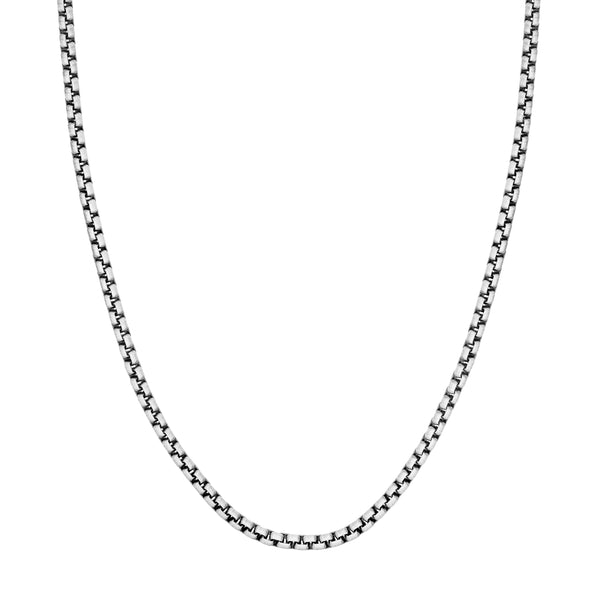 DREW ROUND BOX CHAIN NECKLACE