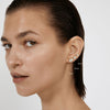 BEZEL SET STUD EARRINGS - 5MM