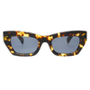 SELINA WOMENS ACETATE CAT EYE SUNGLASSES
