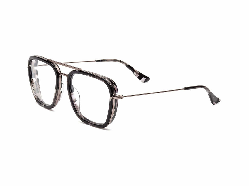CADDIS STAANTON  READERS - BLACK TORTOISE - GUNMETAL