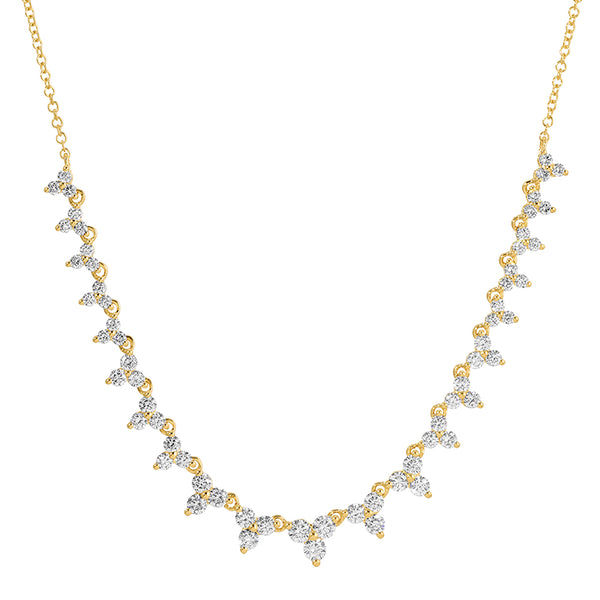 KALLIE TRIO DIAMOND NECKLACE