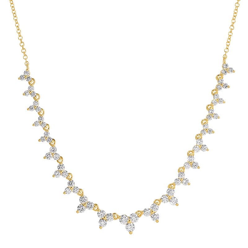 KALLIE TRIO DIAMOND NECKLACE