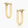 EDEN  OVAL HOOP EARRINGS