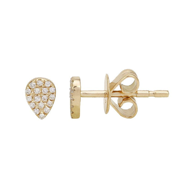 AIMEE PEAR STUD EARRINGS