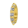 DAKOTA GOLD SPIKE DIAMOND RONDELLE
