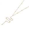 EMILY DIAMOND LARIAT NECKLACE