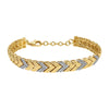 ISABEL GOLD + DIAMOND CHEVRON  BRACELET