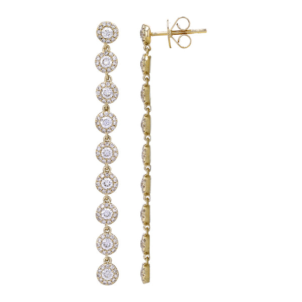 SKYE DIAMOND DROP EARRINGS