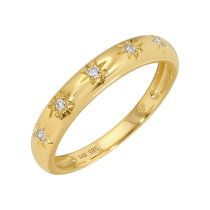 JACEY STARBURST PINKY  RING