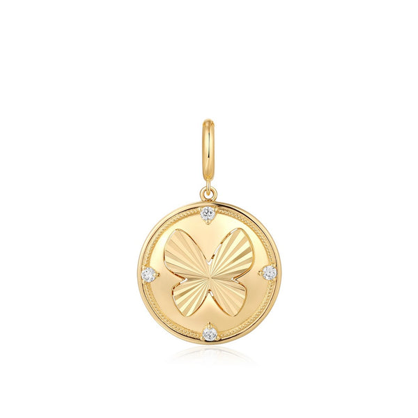 CORINNE BUTTERFLY MEDALLION PENDANTACE