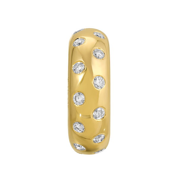 UNI GOLD INLAY RONDELLE