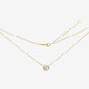 MANNY BEZEL SET NECKLACE