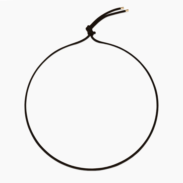 RYA NOIR LEATHER CORD
