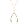DANIELLE DIAMOND WiSHBONE PENDANTS