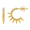 BASHA SPIKE OPEN  EARRINGS
