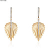 FRANCESCA LEAF DROP EARRINGS