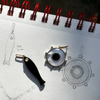 FORTUNA FISH CHARMS - BLACK ONYX + PEARL