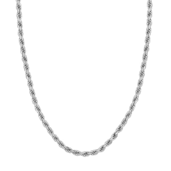 OLIVER STERLING SILVER  ROPE CHIAN NECKLACE