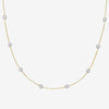 EMILY TWO TONED DIAMOND NECKLACE