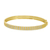 LILLIE DIAMOND LINED  BANGLE BRACELET