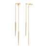 TATI SPIKE DROP FRONT -BACK  EARRINGS