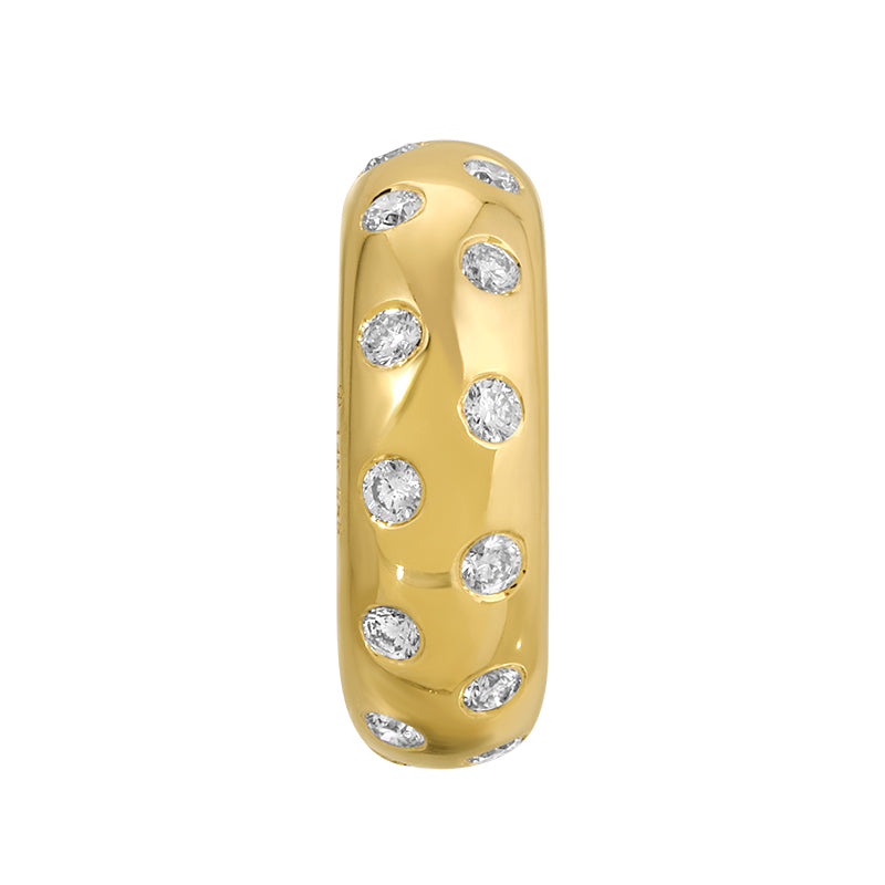 UNI GOLD INLAY RONDELLE