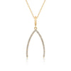 DANIELLE DIAMOND WiSHBONE PENDANTS