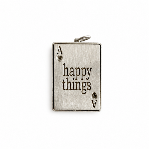 HAPPY THINGS CARD PENDANT