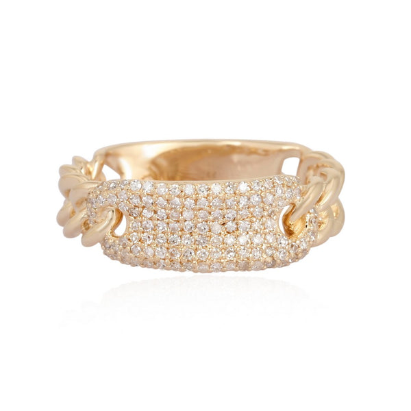 LAINIE CHAIN LINK ID RING