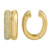 KATE PAVE  DIAMOND + GOLD EAR CUFF