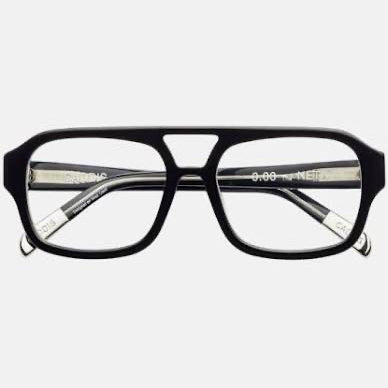 NETA READING GLASSES - BY CADDIS - GLOSS BLACK + DUCK DIVE